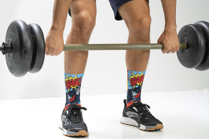 Calcetines de crossfit comic