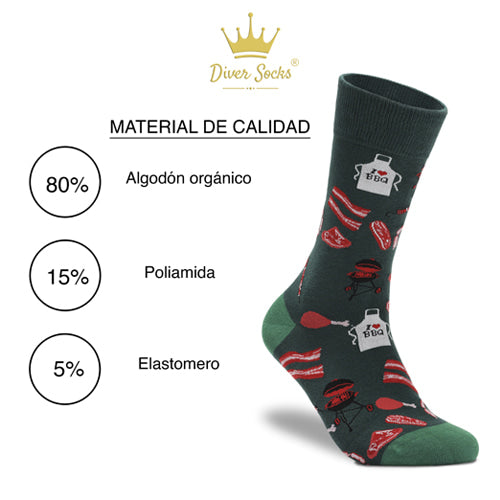 Colección de calcetines divertidos de mujer en Diversocks