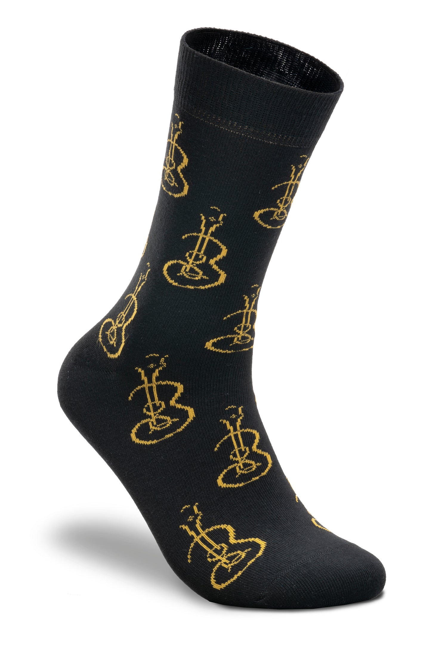 Calcetines Divertidos Guitarra Hombre