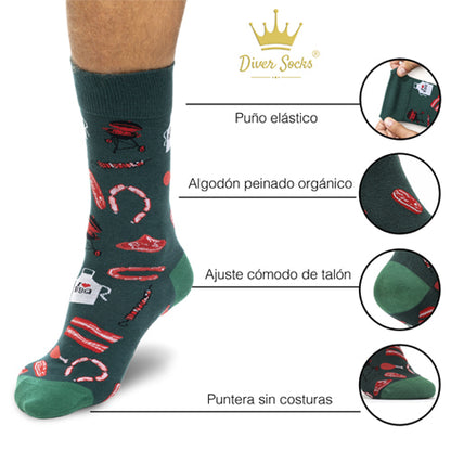 Calcetines barbacoa