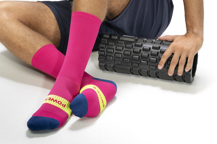 Calcetines de crossfit fucsia