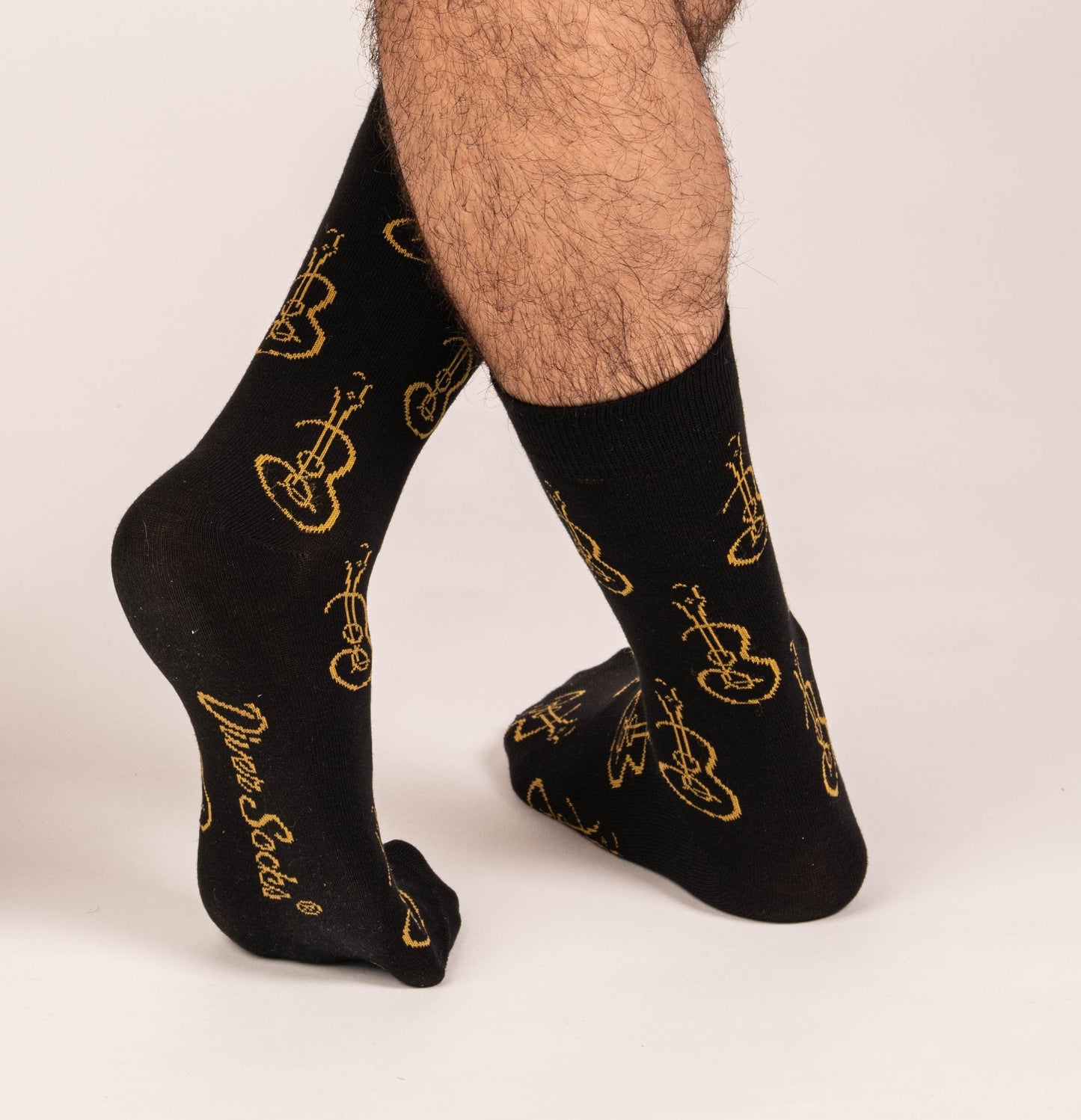 Calcetines Divertidos Guitarra Hombre