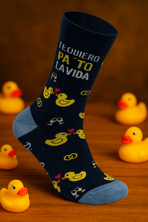 Calcetines "Te quiero pa´ to la vida"