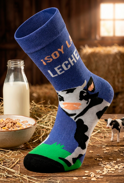 Calcetines "Vaca Soy la leche"