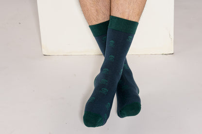 Calcetines Calaveras verdes