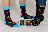 Pack come cocos taza+calcetines