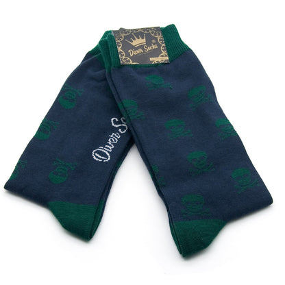 Calcetines Calaveras verdes