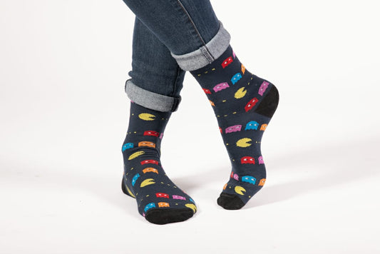 Calcetines Divertidos Come Cocos - PACMAN Hombre