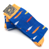 Calcetines con peces de colores